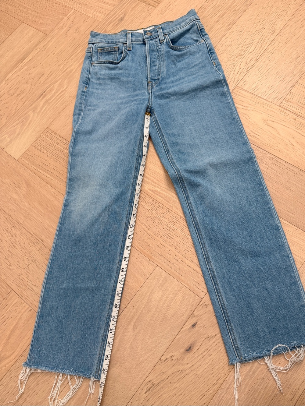 Frank & Eileen Monaghan Jeans in Light Blue Wash - Picture 6 of 8